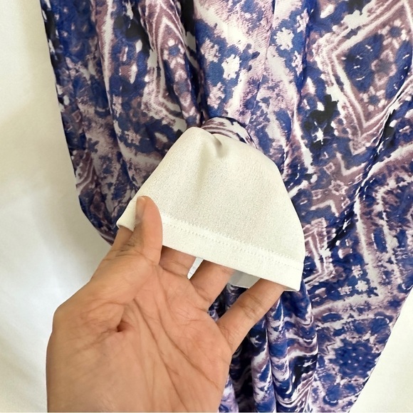 Show Me Your Mumu Women's Kiersten Purple Haze V Neck Sleeveless Maxi Dress sz S - Picture 7 of 14